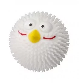 Lucky Bird # 303-421352 Spiky Ball Hund Spielzeug Weiß  Vnille  Drchmesser  8 C - Zabawki dla psów - miniaturka - grafika 1