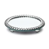 Świeczniki - Art Mondex MARGOT Podstawka dekoracyjny 15x15xh5cm - miniaturka - grafika 1