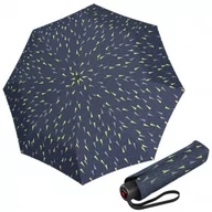 Parasole - KNIRPS A.050 ENJOY BLUEBERRY - elegancki damski parasol składany - miniaturka - grafika 1