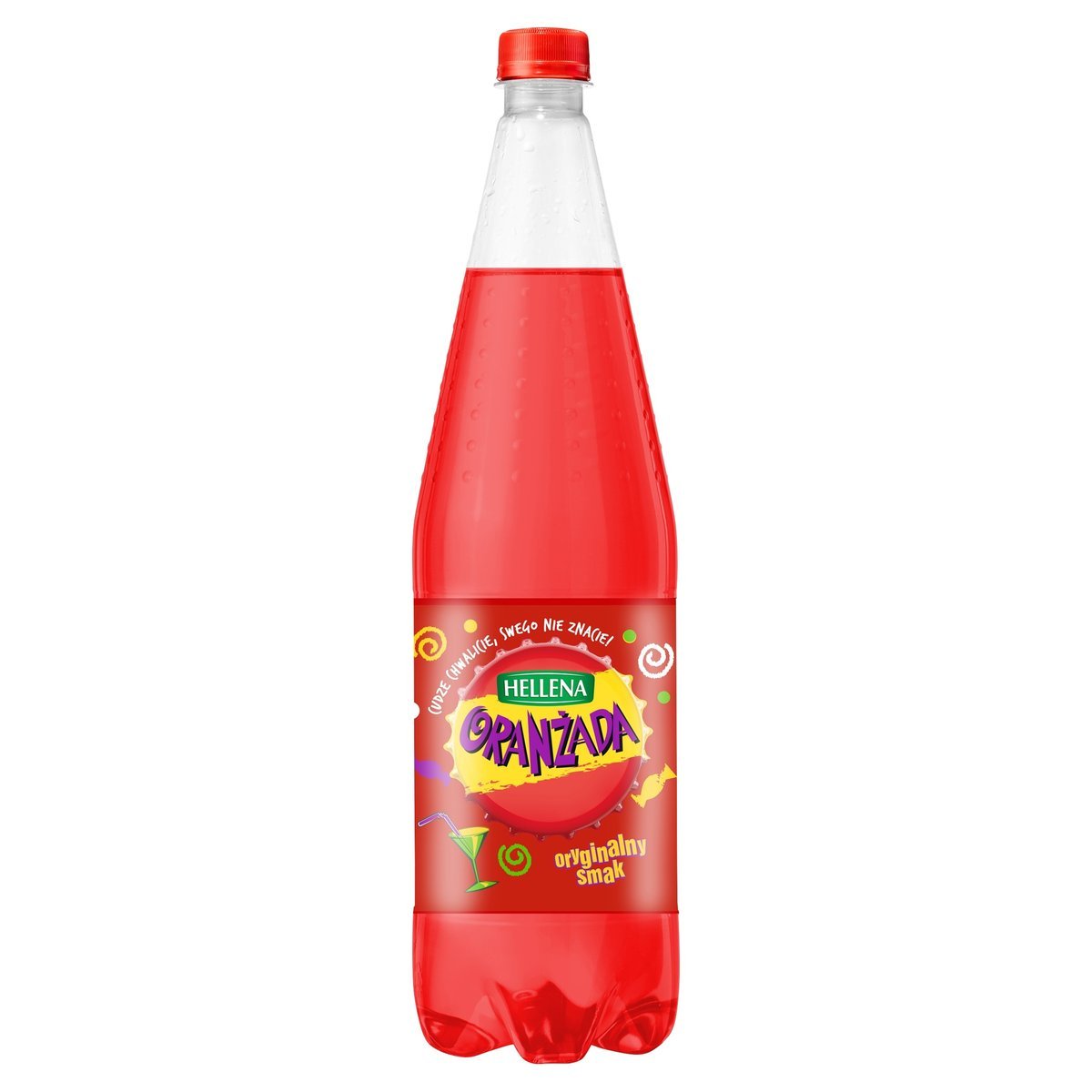 Oranżada czerwona Hellena 500 ml