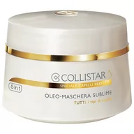 Maski do włosów - Collistar Sublime Oil-Mask 200 ml Wygładzająca maska do włosów na bazie olejków - miniaturka - grafika 1