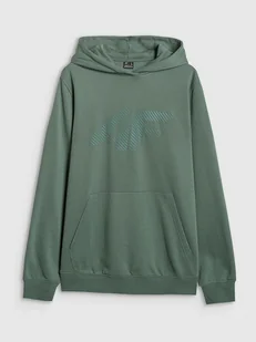 4F Bluza w kolorze zielonym - Bluzy męskie - miniaturka - grafika 1