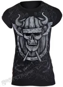 Bluzki damskie - tunika damska VIKING SKULL-XL - miniaturka - grafika 1