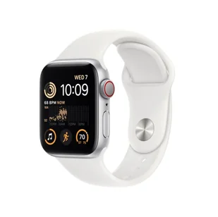 Apple Watch SE 2-gen GPS + Cellular 40mm Biały - Smartwatch - miniaturka - grafika 2