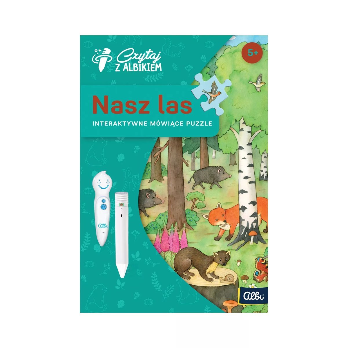 Czytaj z Albikiem. Puzzle Albi praca zbiorowa