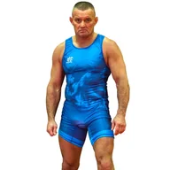 Kimona, stroje i obuwie - Trykot zapaśniczy męski EXTREME HOBBY WRESTLING - miniaturka - grafika 1
