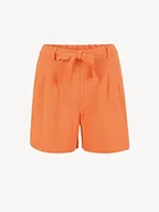 Spodenki damskie - Tamaris Szorty damskie AZARE, pomarańczowe, 46, Dusty Orange, 46 - miniaturka - grafika 1