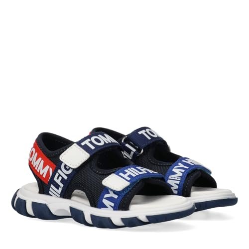Tommy Hilfiger Sandały Kyle, błękit królewski, czerwone, 32 EU
