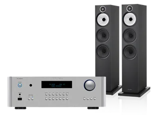 Rotel RA-1592 MkII (srebrny) + 603 S3 (czarny) - Zestawy stereo - miniaturka - grafika 1