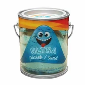 Masy plastyczne - Ultra Piasek, Puszka 140g 8 ass., Turkusowy - miniaturka - grafika 1