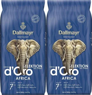Kawa ziarnista Dallmayr Crema dOro Selection Africa 2 kg - Kawa - miniaturka - grafika 1