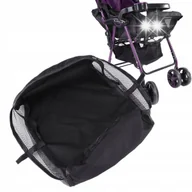 Torby i organizery dla mam - KOSZ DO WÓZKA WODOODPORNY KOSZYK NA WÓZEK - miniaturka - grafika 1