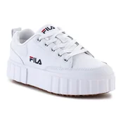 Buty sportowe damskie - Buty Fila Sandblast C W FFW0060-10004 białe - miniaturka - grafika 1