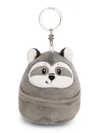 Plecaki - Breloczek Chill-NICI szop pracz 8cm - szary - Pluszowy towarzysz przytulanka z kółkiem na klucze do smyczy, torby lub plecaka 61759 - miniaturka - grafika 1