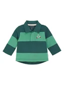 Kaftaniki dla niemowląt - Noppies Koszulka polo w kolorze zielonym - miniaturka - grafika 1