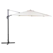 Parasole ogrodowe - Beliani Parasol ogrodowy 300 cm jasnobeżowy SAVONA 33552 - miniaturka - grafika 1