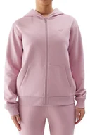 Bluzy damskie - Rozpinana bluza damska 4F z kapturem TSWSF0956-56S - miniaturka - grafika 1