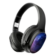 Słuchawki - Bezprzewodowe słuchawki stereo z mikrofonem Babaco wzór Natura 003 - miniaturka - grafika 1