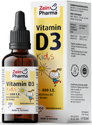 Witaminy i minerały - Zein Pharma - Witamina D3 dla Dzieci, 400IU, Płyn, 10 ml - miniaturka - grafika 1