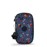 Piórniki - Kipling 50 długopisów, średniej wielkości piórnik, Gaming Grey, jeden rozmiar, 50 długopisów - miniaturka - grafika 1