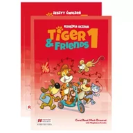 Książki do nauki języka angielskiego - Tiger & Friends 1. Książka ucznia i zeszyt ćwiczeń + kod - miniaturka - grafika 1