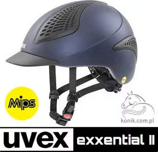 Uvex Kask EXXENTIAL II MIPS - navy - Kaski do jazdy konnej - miniaturka - grafika 1