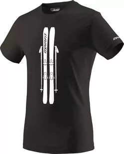 Koszulka Dynafit Graphic Co M S/S Tee - black out - Koszulki sportowe męskie - miniaturka - grafika 1