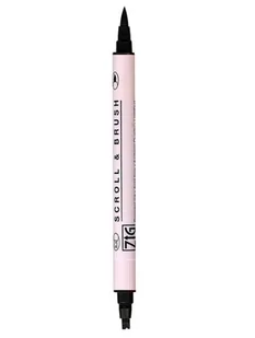 Pisak do kaligrafii Kuretake  Scroll & Brush - pure black - Podobrazia, bloki, papiery - miniaturka - grafika 1