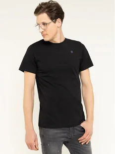 G-Star Raw T-Shirt Base-S D16411-336-6484 Czarny Regular Fit - Koszulki męskie - miniaturka - grafika 1