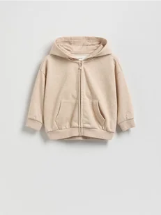 Reserved - Bluza z kapturem - beżowy - Bluzy dla dziewczynek - miniaturka - grafika 1