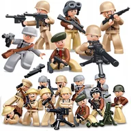 Klocki - Klocki FIGURKI ŻOŁNIERZE Wojsko Militarne USA FRANCJA ENGLAND CHINA SOVIECI - miniaturka - grafika 1