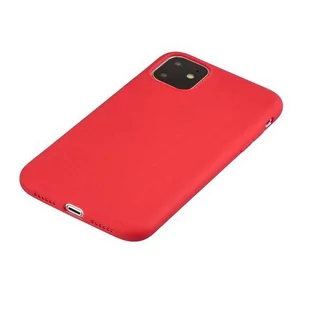 Silicone Case elastyczne silikonowe etui pokrowiec iPhone 11 Pro czerwony - Etui i futerały do telefonów - miniaturka - grafika 2