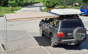 Zadaszenie wyprawowe markiza (rozmiar: 2,5 x 2.5m, kolor: piaskowy) 81879997 - Akcesoria motoryzacyjne - miniaturka - grafika 7