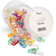 Akcesoria i części do maszyn do szycia - Klipsy do szycia 50 szt. TEXI 4098 - miniaturka - grafika 1