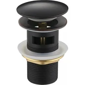 Korki do umywalek - Mexen MEXEN KOREK UMYWALKOWY KLIK-KLAK Z PRZELEWEM OLD BLACK 79920-79 - miniaturka - grafika 1