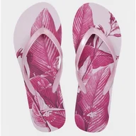 Klapki i japonki damskie - Japonki 4F W 4FSS23FFLIF060 54S różowe - miniaturka - grafika 1