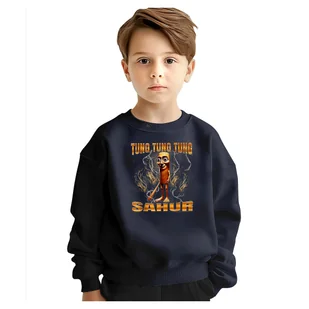 BLUZA DZIECIĘCA ITALIAN BRAINROT TUNG SAHUR 104 DLA CHŁOPCA DZIEWCZYNKI - Bluzy dla dziewczynek BLUZA DZIECIĘCA ITALIAN BRAINROT TUNG SAHUR 104 DLA CHŁOPCA DZIEWCZYNKI - Bluzy dla dziewczynek - miniaturka - grafika 1