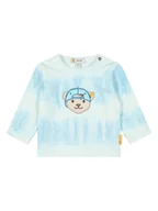 Kaftaniki dla niemowląt - Steiff Koszulka w kolorze błękitnym - miniaturka - grafika 1