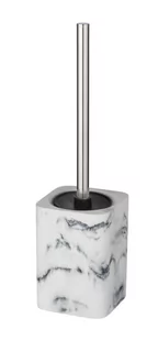 Wenko Szczotka do wc DESIO polyresin imitujący marmur biała 24767100 - Akcesoria do wc - miniaturka - grafika 1