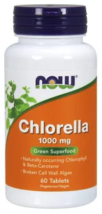 Now Foods NOW Chlorella 1000mg 60tabs - Witaminy i minerały dla sportowców - miniaturka - grafika 3