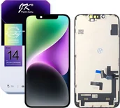 Pozostałe akcesoria do telefonów - WYŚWIETLACZ EKRAN LCD DO IPHONE 14 JK INCELL WYMIENNY CHIP A2882, A2649, A2881, A2884, A2883 - miniaturka - grafika 1