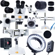 Mikroskopy i lupy - Rosfix Mikroskop Trinokularowy Jupiter Pro Msjp-T-Sdms1+56Xled + Kamera Crux Pro - miniaturka - grafika 1