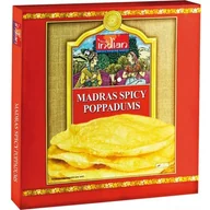 Szybkie dania obiadowe - Indyjskie placki papadam, pikantne 112g, 13-15 szt. - Truly Indian - miniaturka - grafika 1