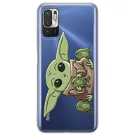 Etui i futerały do telefonów - ERT GROUP etui na telefon Xiaomi REDMI NOTE 10 5G / POCO M3 PRO, case oryginalny i oficjalnie licencjonowany przez Star Wars, wzór Baby Yoda 014, plecki z TPU częściowo przeźroczyste - miniaturka - grafika 1