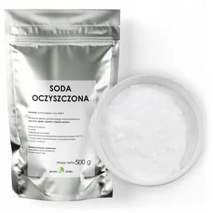 Soda Oczyszczona 500G Spożywcza Kuchenna Czysty Wodorowęglan Sodu - Przyprawy i zioła sypkie - miniaturka - grafika 1