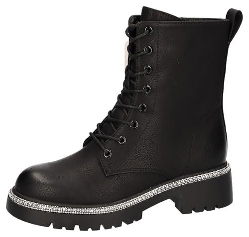 2Go Fashion Damskie 8241-501 modne kozaki, czarne, 37 EU, czarny, 37 EU