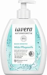 Mydło w płynie z aloesem i rumiankiem, Lavera Basis Sensitiv, 250ml - Mydła - miniaturka - grafika 1