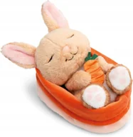 Maskotki i pluszaki - Nici Śpiące Zwierzątka Królik Z Marchewką 12 Cm - miniaturka - grafika 1