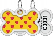 Odblaski i adresówki - Collar WAU DOG SMART ID ADRESÓWKA KOŚĆ KACZKI - miniaturka - grafika 1