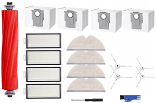 DUŻY ZESTAW do Roborock Q7/Q7+/Q7 Max worki mopy filtry szczotki worki - Akcesoria do odkurzaczy - miniaturka - grafika 1